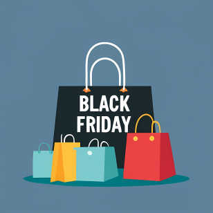 Black Friday - Black Friday Shopping Sale Theme Transparent PNG