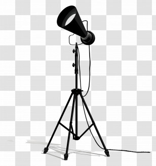 Lamp - Studio Tripod Lamp Transparent PNG