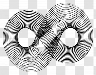 Infinity Symbol - Abstract Infinity Symbol Illustration Transparent PNG