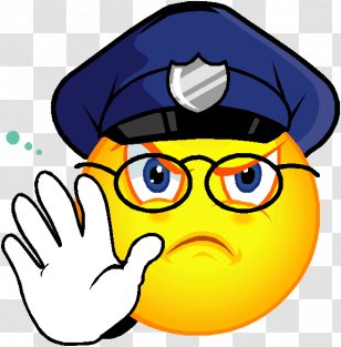 Smiley Emoticon Police Emoji Clip Art - Vision Care Transparent PNG
