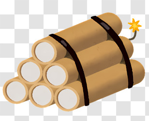 Icon - Dynamite With Fuse Transparent PNG