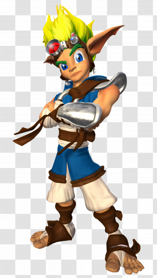 Jak - Fantasy Elf Character In Armor Transparent PNG