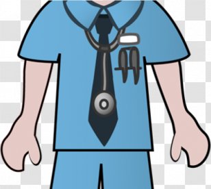 Scrubs Cartoon - Top - Shirt Transparent PNG