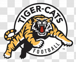 Hamilton Tiger Cats Logo - Tiger-Cats Football Team Logo Transparent PNG