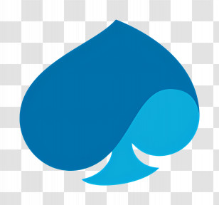 Capgemini Logo - Blue Spade Symbol Transparent PNG