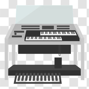 Envelope - Electronic Organ With Pedals Transparent PNG