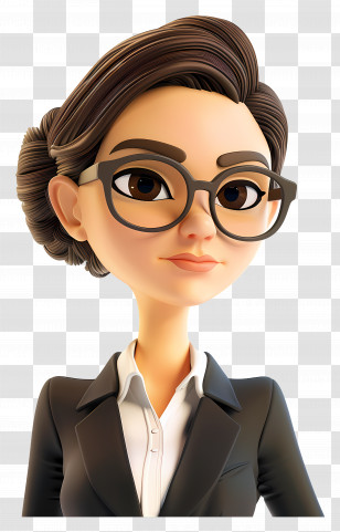 Business Woman - Cartoon Businesswoman In Formal Attire Transparent PNG