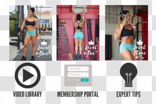 Pull-up Physical Fitness Exercise Weight Training Healthy & Happy - Watercolor - Barbell Lifting Woman Transparent PNG