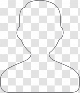 White Line Art Angle Circle Clip - Black - Coriander Transparent PNG