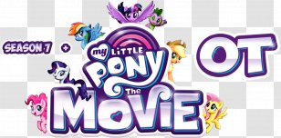 Pony Pinkie Pie Rarity Twilight Sparkle Spike - Purple - The Poster Title Transparent PNG