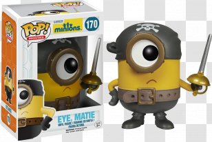 Bob The Minion Kevin Funko Minions Edith Cushing - Technology - Eye Transparent PNG