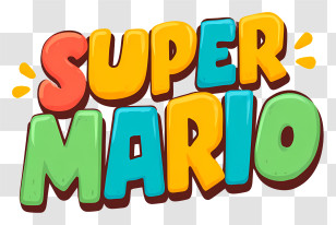 Super Mario Logo - Super Mario Logo Transparent PNG
