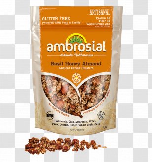 Muesli Ancient Grains Granola Whole Grain Basil - Flavor - Millet Grain. Transparent PNG