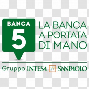 Intesa Sanpaolo Banca 5 Bank Stored-value Card Service - Tobacconist - Digital Technology Transparent PNG