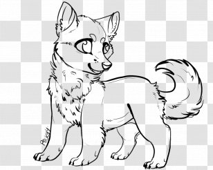 Siberian Husky Line Art Alaskan Drawing Transparent PNG