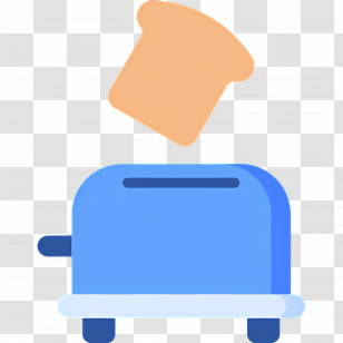 Toaster - Toaster With Bread Icon Transparent PNG