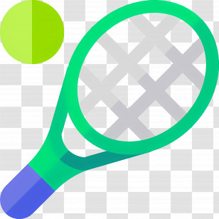 Tennis Racket - Tennis Racket And Ball Transparent PNG