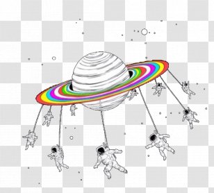 Desktop Wallpaper Drawing - Black And White - Save The Planet Transparent PNG