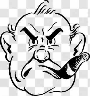 The Art Of Caricaturing: A Series Lessons Covering All Branches Caricaturing Clip - Cartoon - Angry Man Transparent PNG