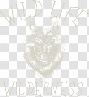 Paper Canidae White Dog Pattern - Vector Wolf And Letters Printed Transparent PNG
