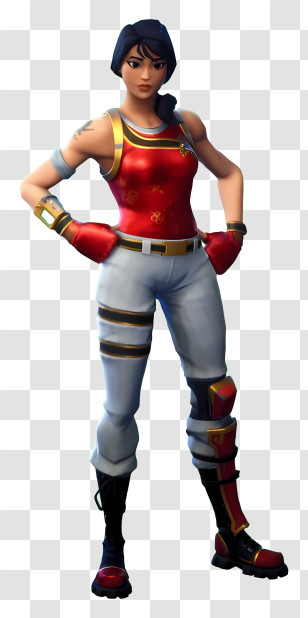 Fortnite - Dynamic Animated Character In Sportswear Transparent PNG