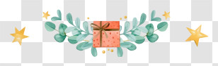 Stylized Image - Decorative Gift Box Transparent PNG