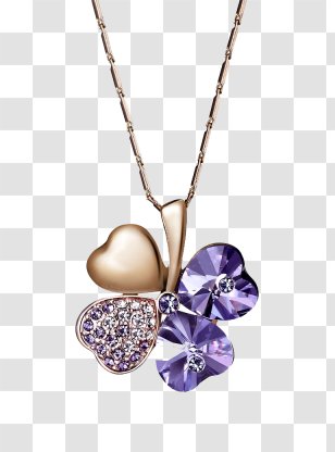 Locket Necklace Four-leaf Clover - Pendant - Dream Bazaar Symphony Transparent PNG
