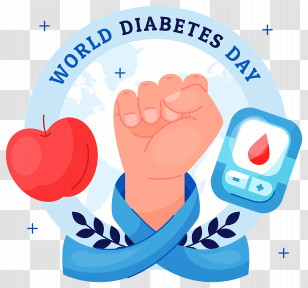 World Diabetes Day - World Diabetes Day Symbol Transparent PNG