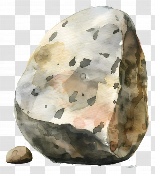 Stone - Large Stone And Rock Illustration Transparent PNG