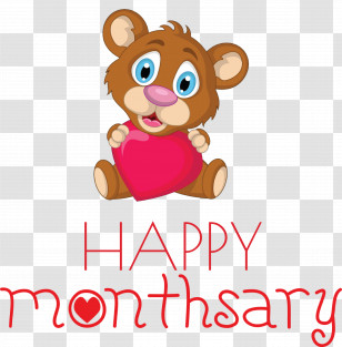 Happy Monthsary Transparent PNG