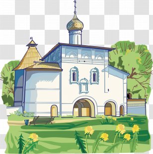 Temple Clip Art - Estate - Castle Transparent PNG