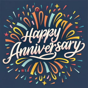 Happy Anniversary - Happy Anniversary Celebration Design Transparent PNG