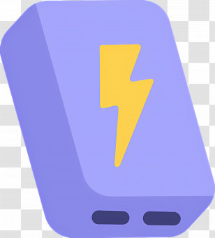 Power Bank - Portable Power Bank Icon Illustration Transparent PNG