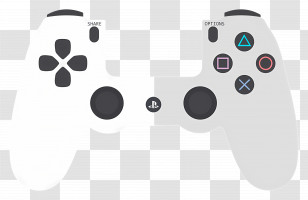 Playstation Controller - Video Game Controller Transparent PNG