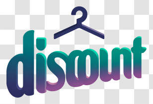 Discount - Discount Hanger Logo Transparent PNG