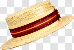 Straw Hat Headgear Sombrero - Clothing Transparent PNG