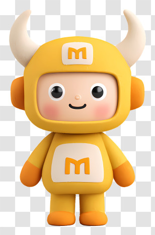 Xiaomi Mascot - Cute Character Illustration Transparent PNG