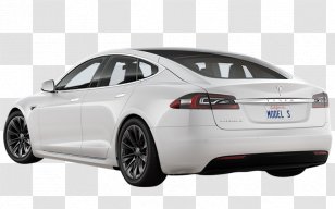 Tesla Motors Car Model 3 2017 S 100D - Automotive Design Transparent PNG