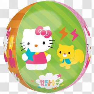 hello kitty balloon party birthday cartoon transparent png pnghut