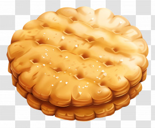 Salt Biscuit - Delicious Biscuits Snack Transparent PNG