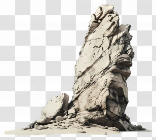 Rock Formation - Majestic Rock Formation Transparent PNG