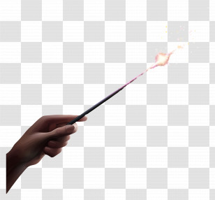 Magic Wand - Magic Wand Hand Casting Spell Transparent PNG