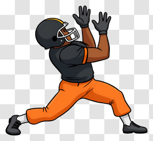 American Football Player - Football Player Character Transparent PNG