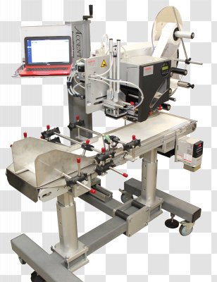 Packaging And Labeling Machine Label Printer - Manufacturing Transparent PNG