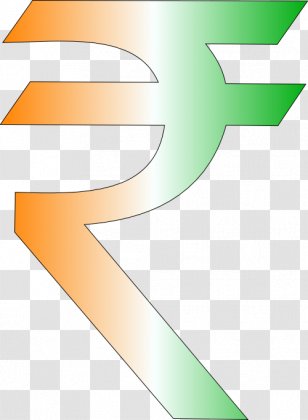 Indian Rupee Sign Currency Symbol - India Transparent PNG