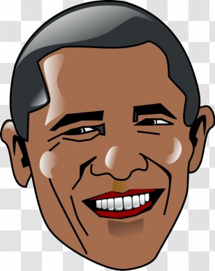 Barack Obama President Of The United States Clip Art - Nose - Famous Cliparts Transparent PNG