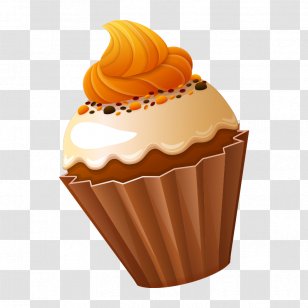 Cupcake Vector Graphics Candy Dessert - Halloween - Cartoon Transparent PNG