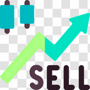 Stock Market - Market Sell Chart Icon Transparent PNG