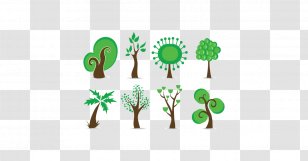 Tree Symbol Clip Art - Coreldraw - Illustrations Transparent PNG