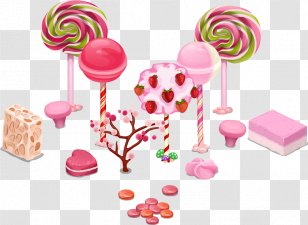 Lollipop Euclidean Vector Illustration - Food Transparent PNG